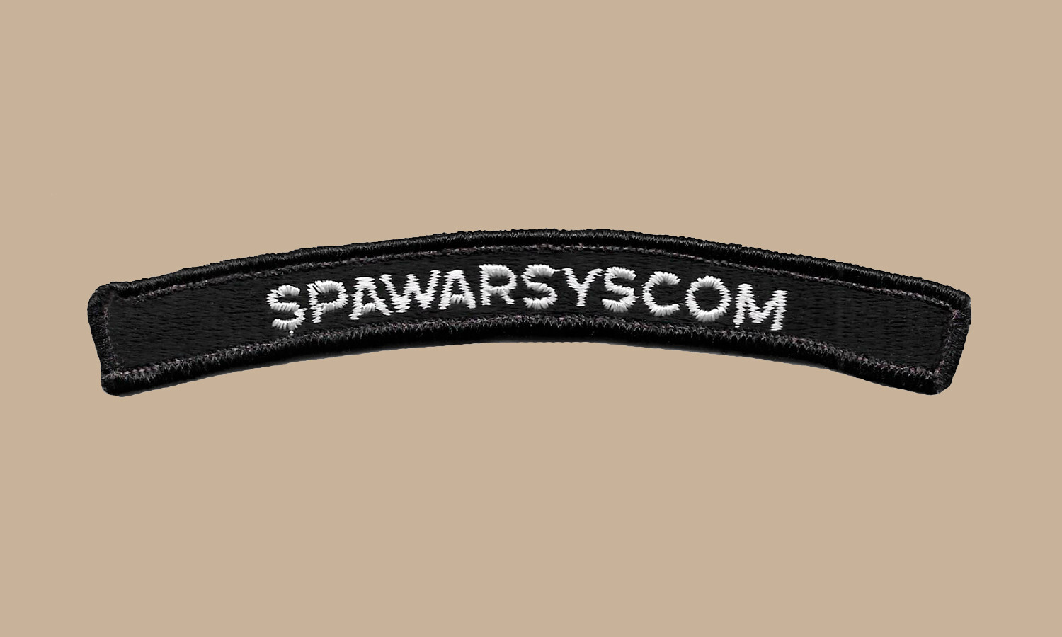 SPAWARSYSCOM Space and Naval Warfare Systems Command UIM Rocker Tab (01)