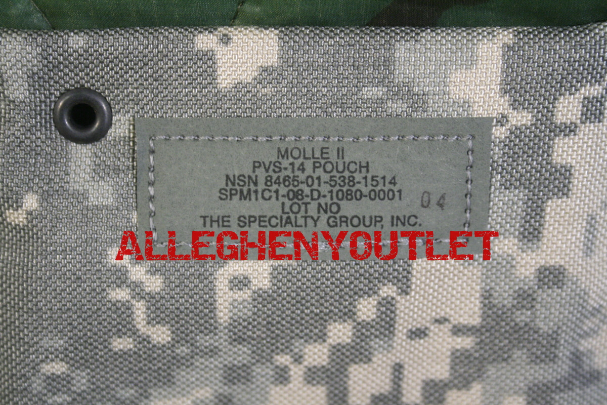NEW US MILITARY CANTEEN POUCH INSERT UTILITY POUCH PROTECTIVE INSERT - ACU