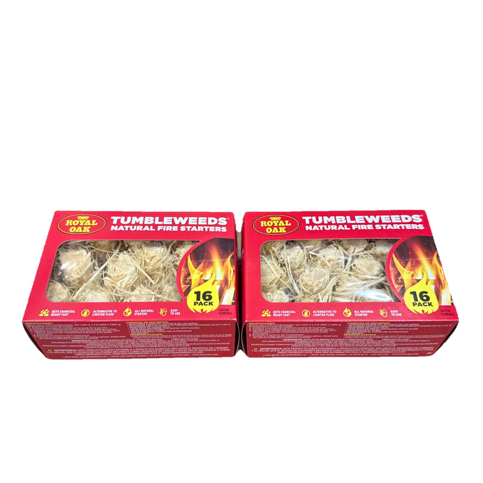 Frontier Tumbleweeds Paraffin Fire Starter 8 min 16 pk - 2 Pack