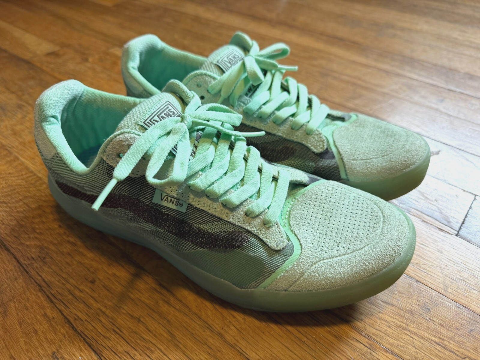 Vans Evdnt Ultimate Waffle - Green Ash/Mint - Mens - Size 9