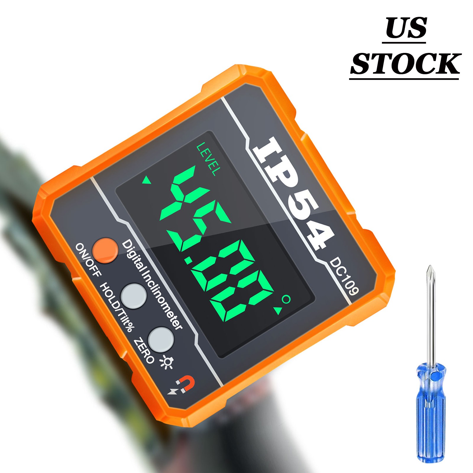 Digital Angle Magnetic Protractor for ADAS Calibration Auto Angle Measurement