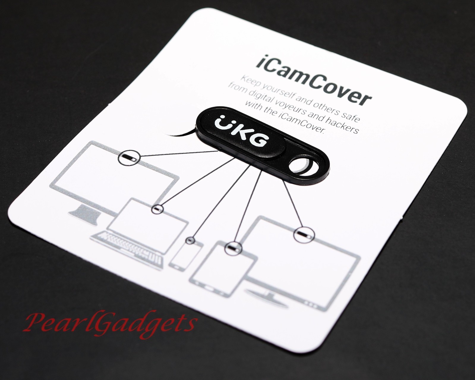 UKG WebCam Cover Slide Camera Privacy Security Protection For Phone Laptop