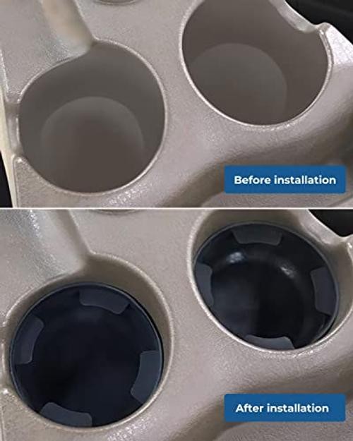 Cup Holder Insert 3.7" Compatible with Trailblazer 2002-2009, Fits 1 Pack