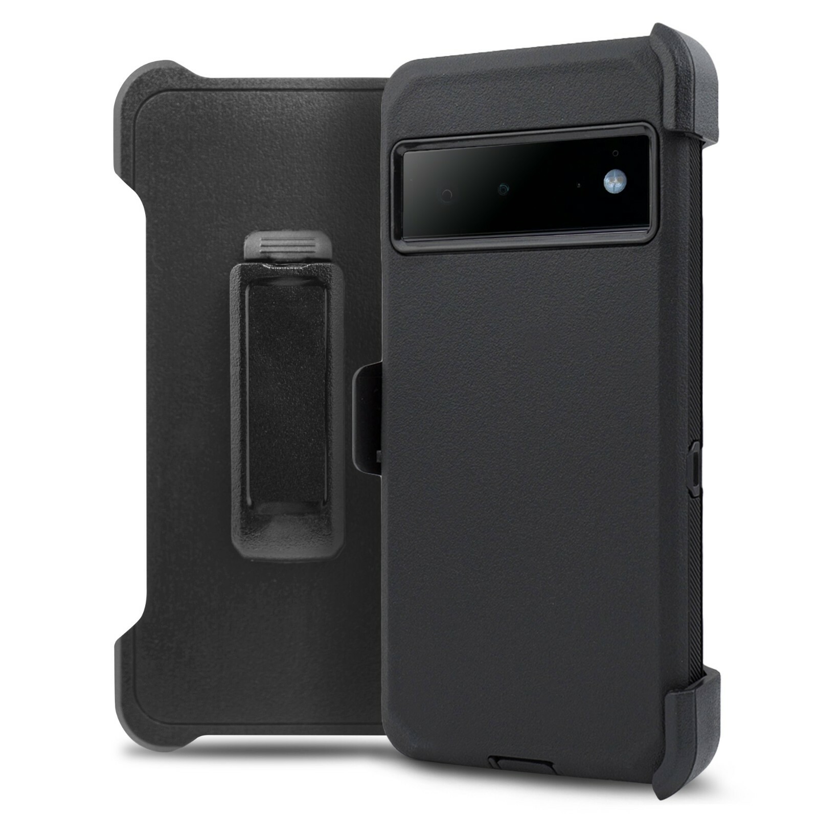 For Google Pixel 6/6 Pro Phone Case Holster Fit Defender Series Belt Clip+Screen