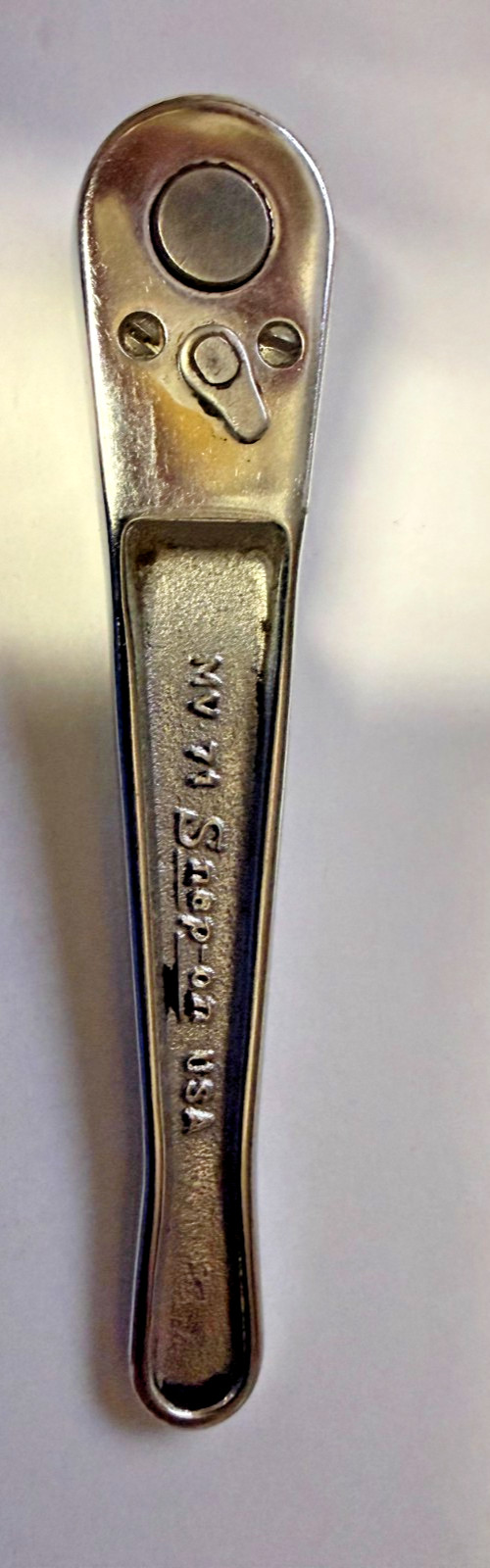 snap-on mv71, 1/4 drive ratchet, no previous owners markings, USA, Free Ship