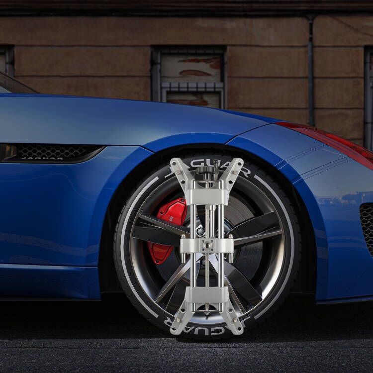 Wheel Alignment Rack Rim Clamp Mount 11'' - 25'' Rim Rim Mount Rack Tool Precise