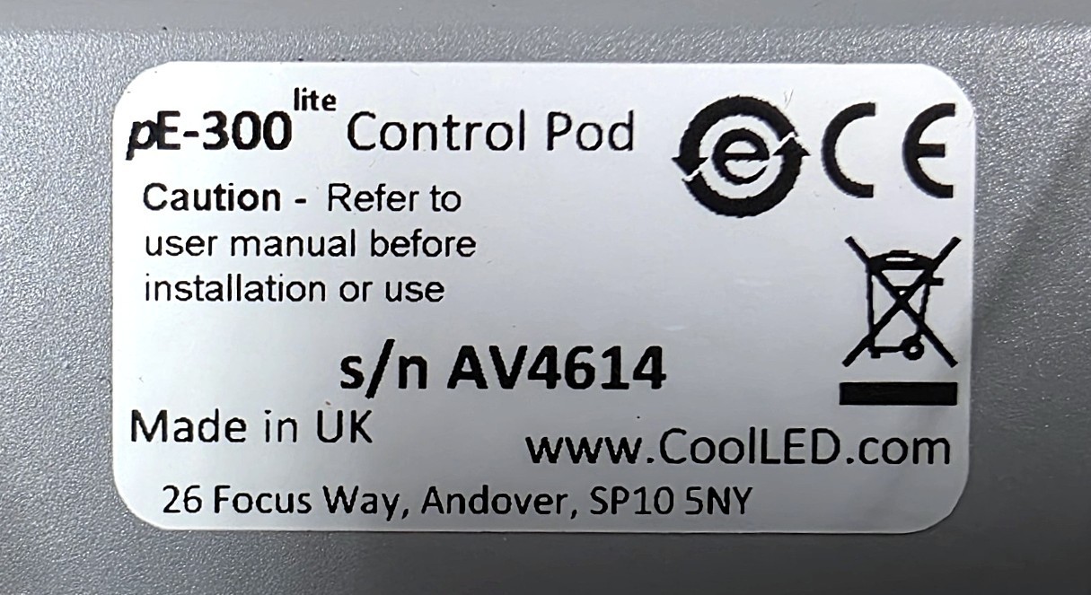 CoolLED pE-300 LITE Illumination White Light LED System w/ Control Pad