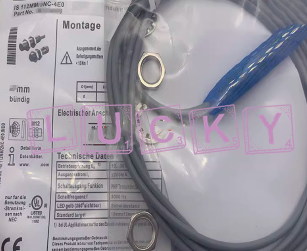 Qty:1 NEW FIT FOR Leuze IS 112MM/4NC-4E0 Inductive proximity switch sensor