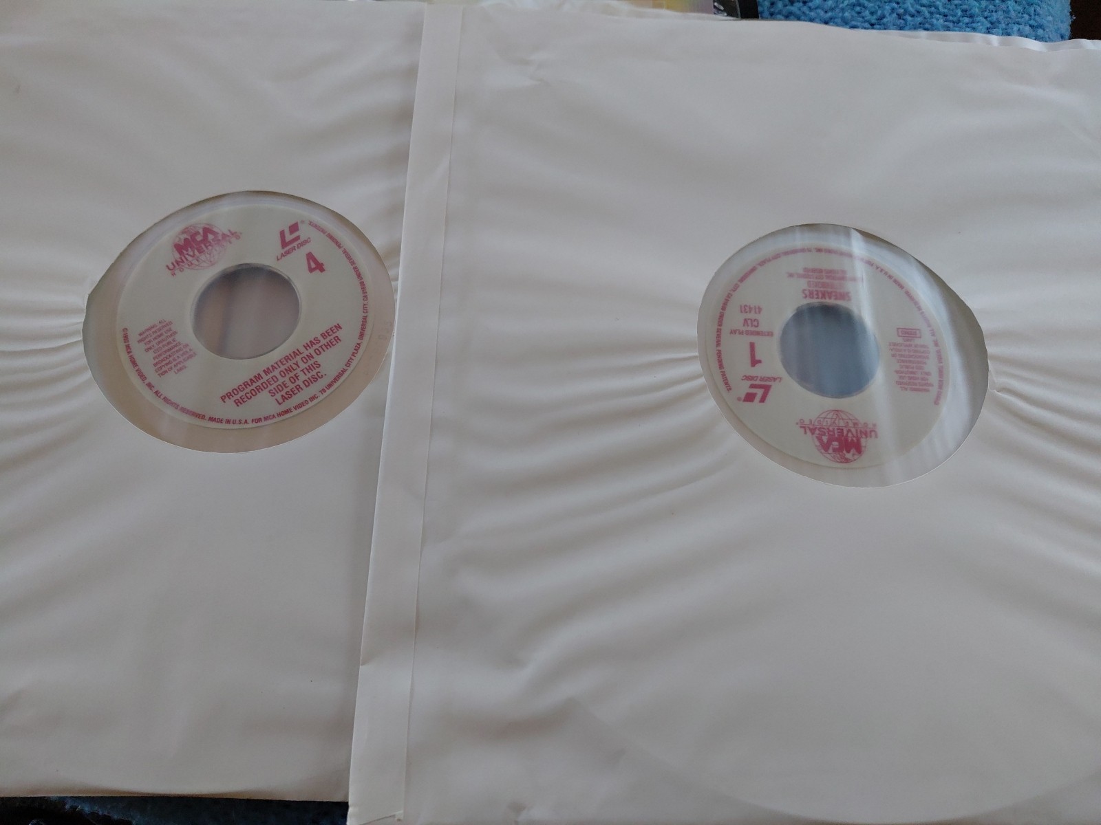 Sneakers (Laserdisc CLV/CAV, 1993)