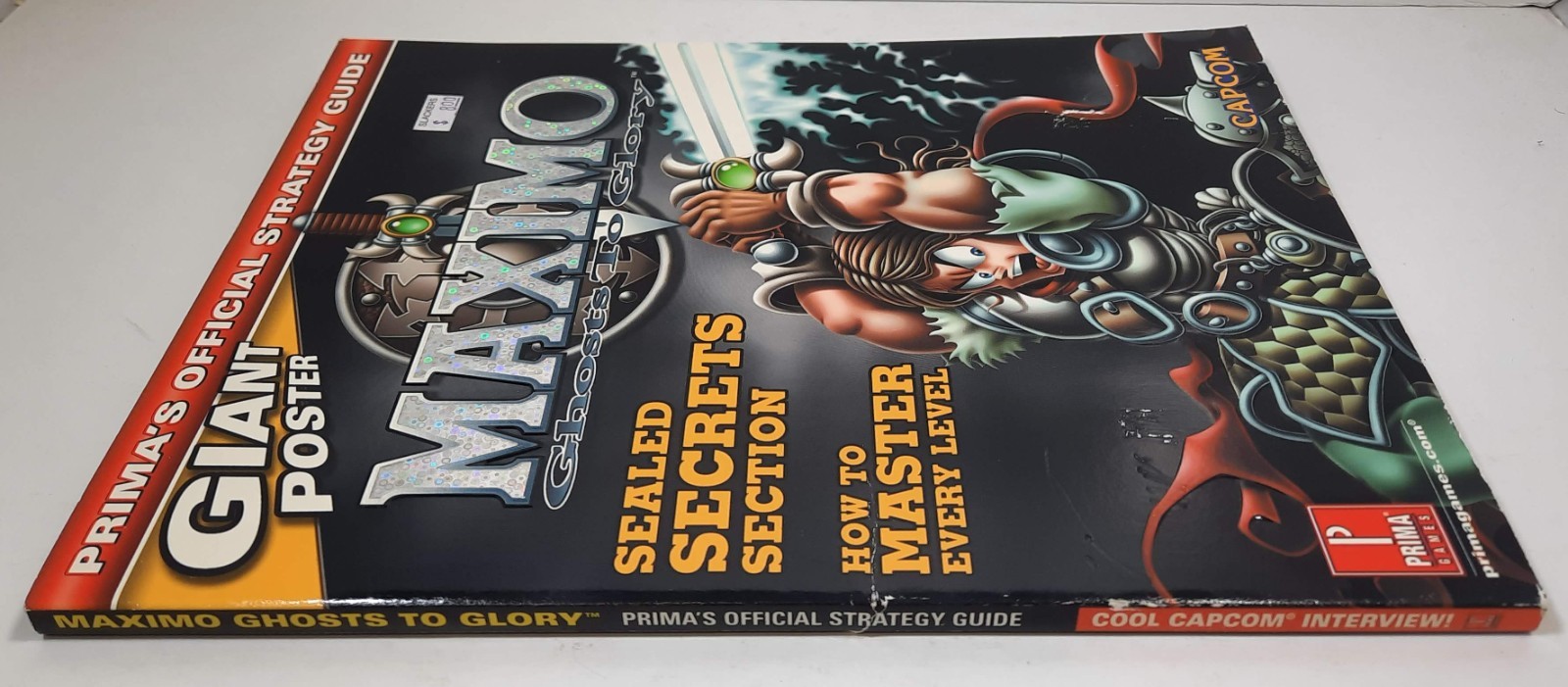Maximo Ghosts to Glory Prima Official Strategy Guide with SEALED Secrets Section