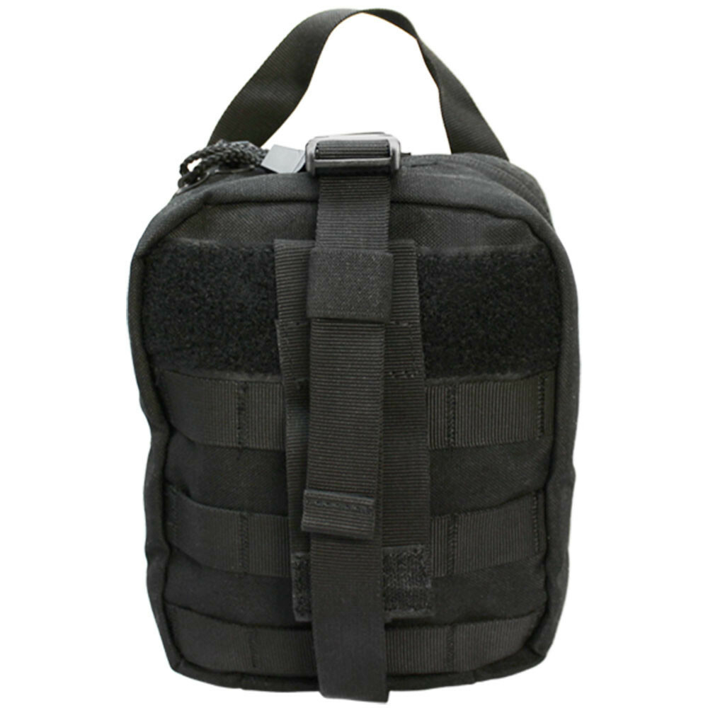 8"H x 6"W BLACK - Molle EMT Pouch Medic First Aid KitTool Carrier Carrying Pouch