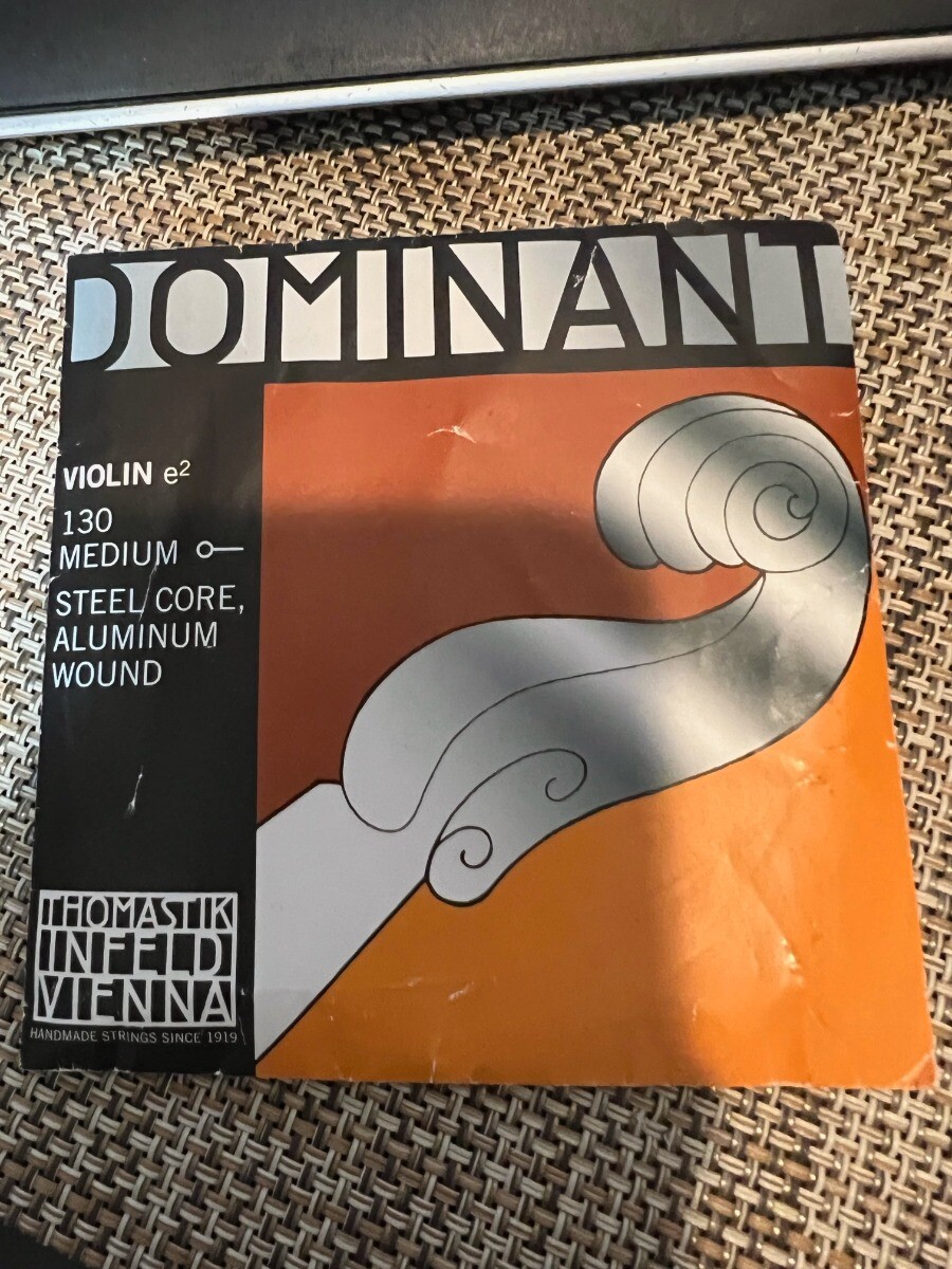 Dominant Violin E Strings Wound E 4/4