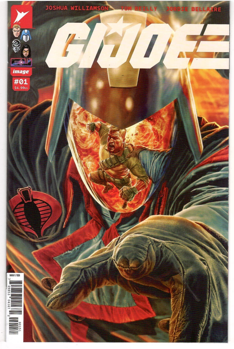 GI Joe #1 CVR E Lee Bermejo Variant NM-