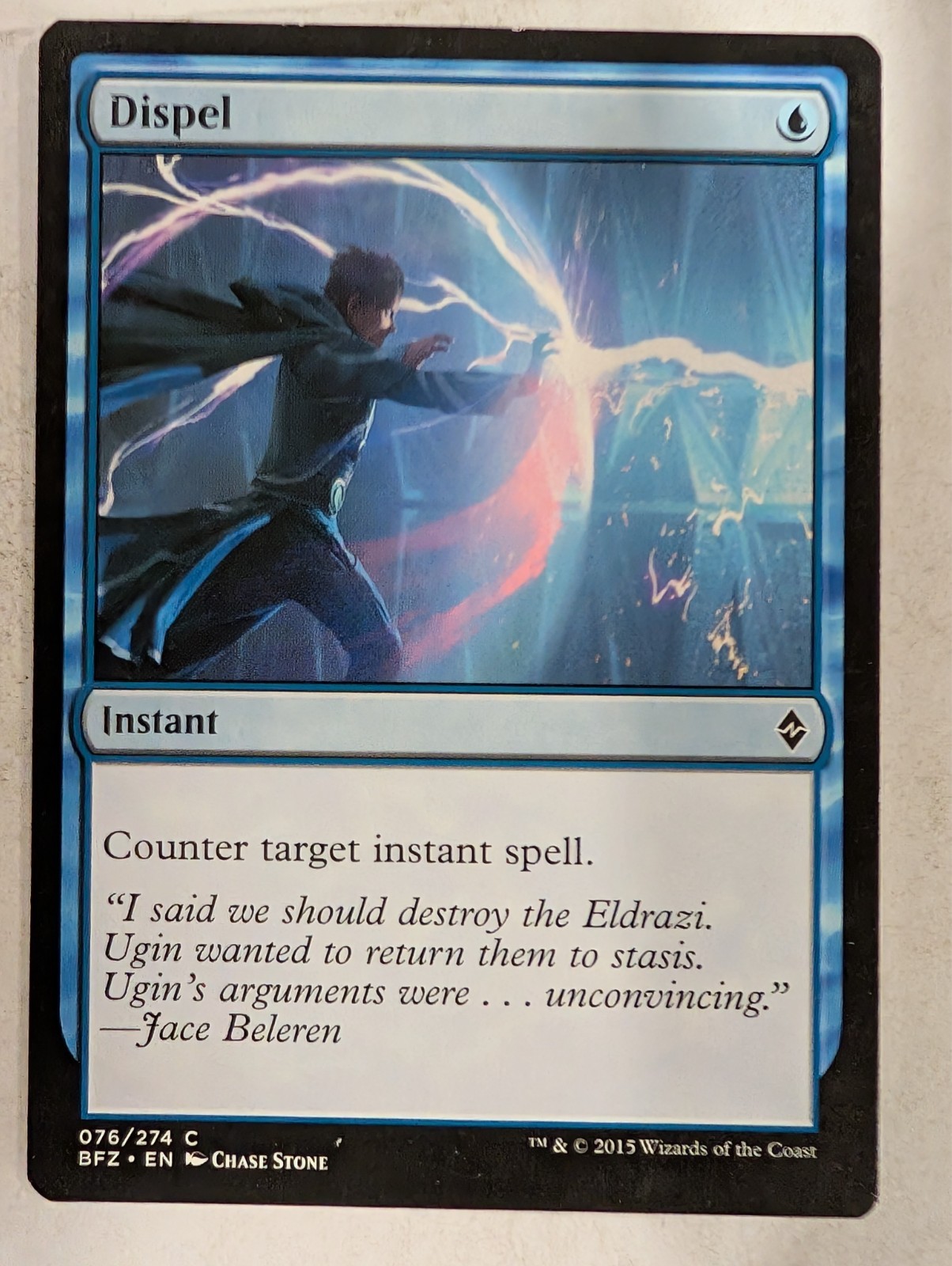 Dispel - Battle for Zendikar Magic the Gathering MTG Nice!