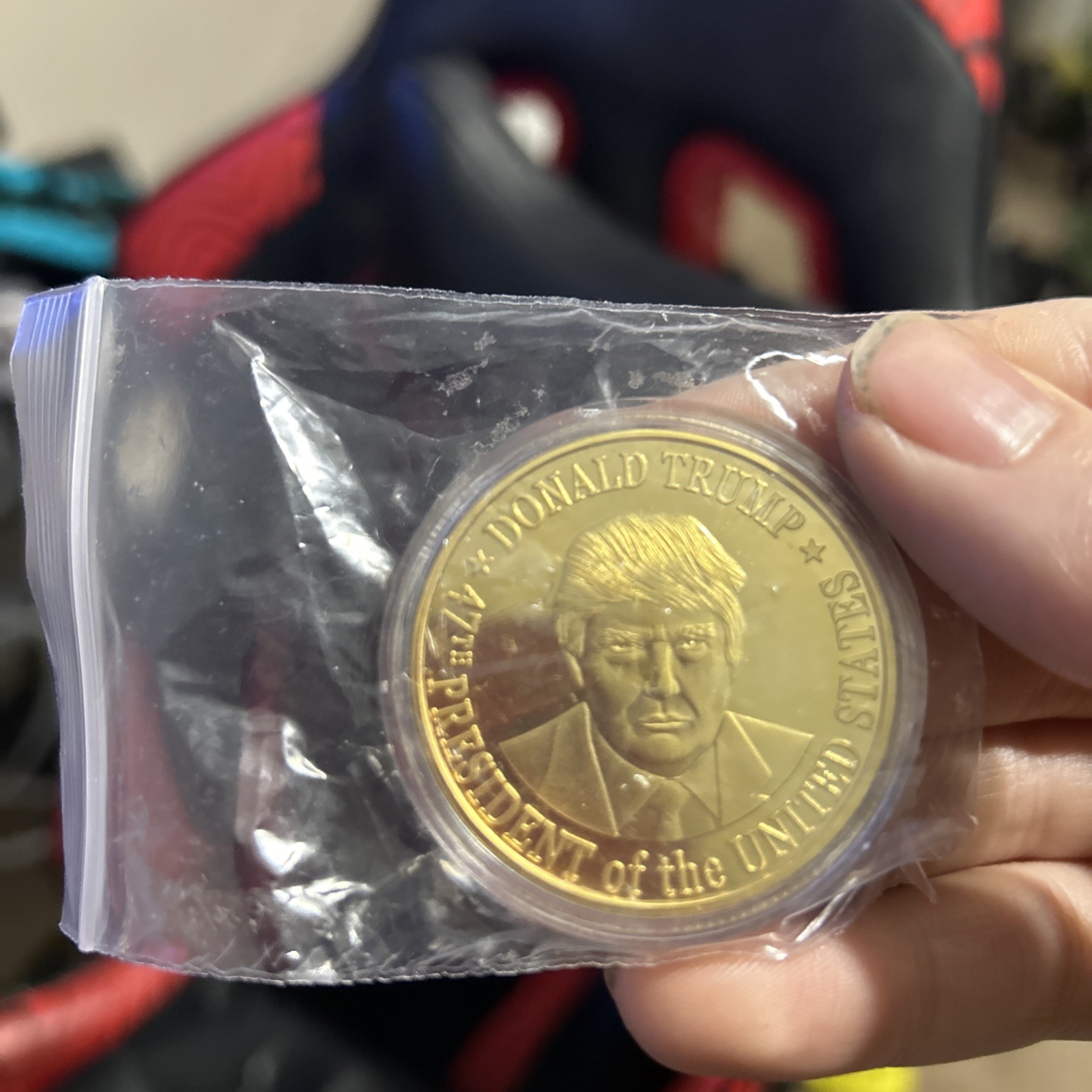 Donald Trump 47th President Coin