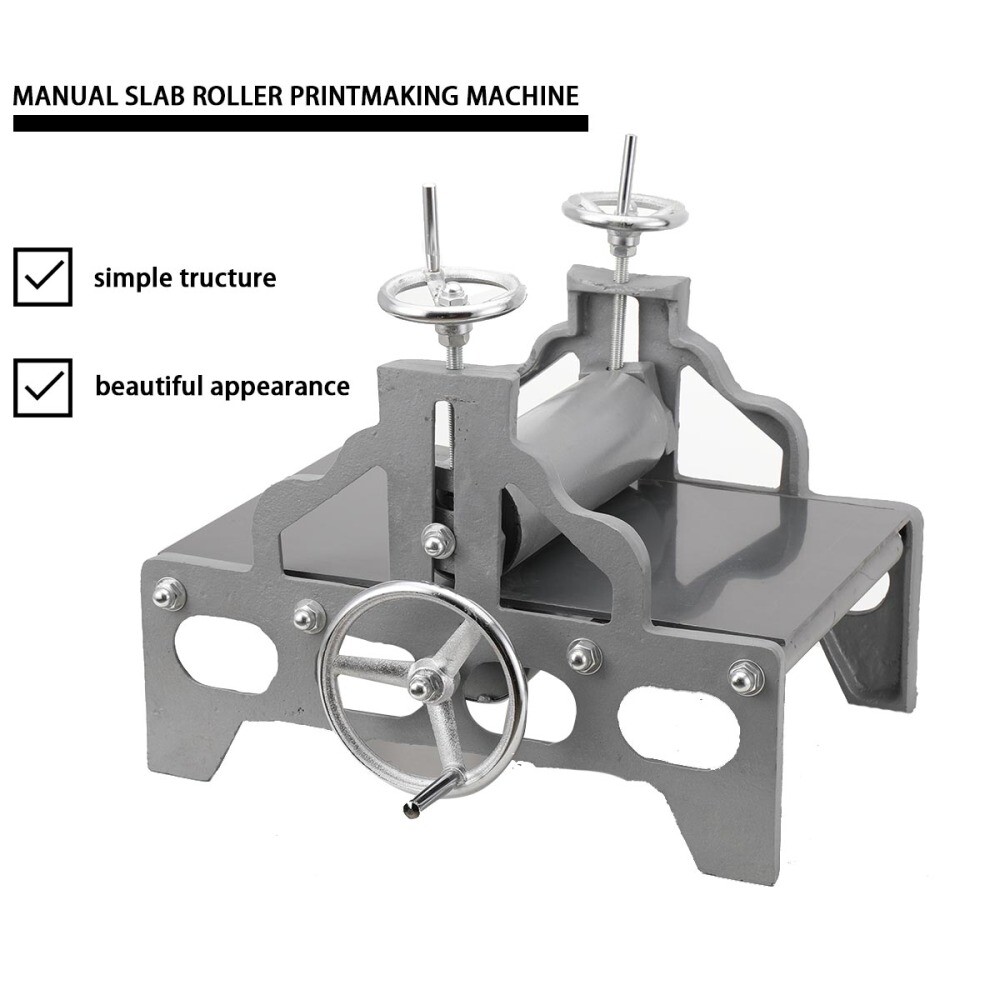 Heavy Duty Printmaking Machine Engraving Press Panel Adjustable for Printmaking
