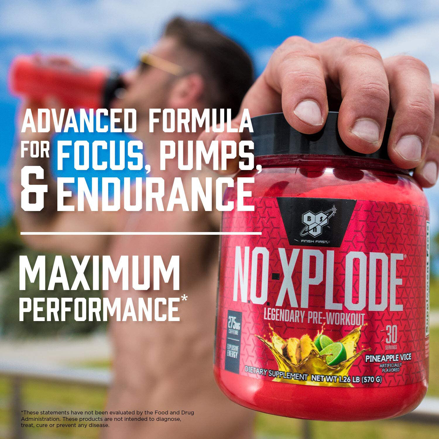 BSN NO XPLODE 3.3B FRUIT PUNCH 1.22LB