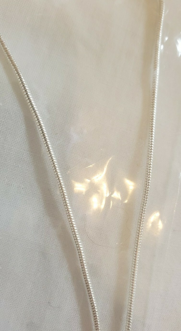 New Vintage "EsMor" Silver Necklace Chain Plated 18" Lot of 10