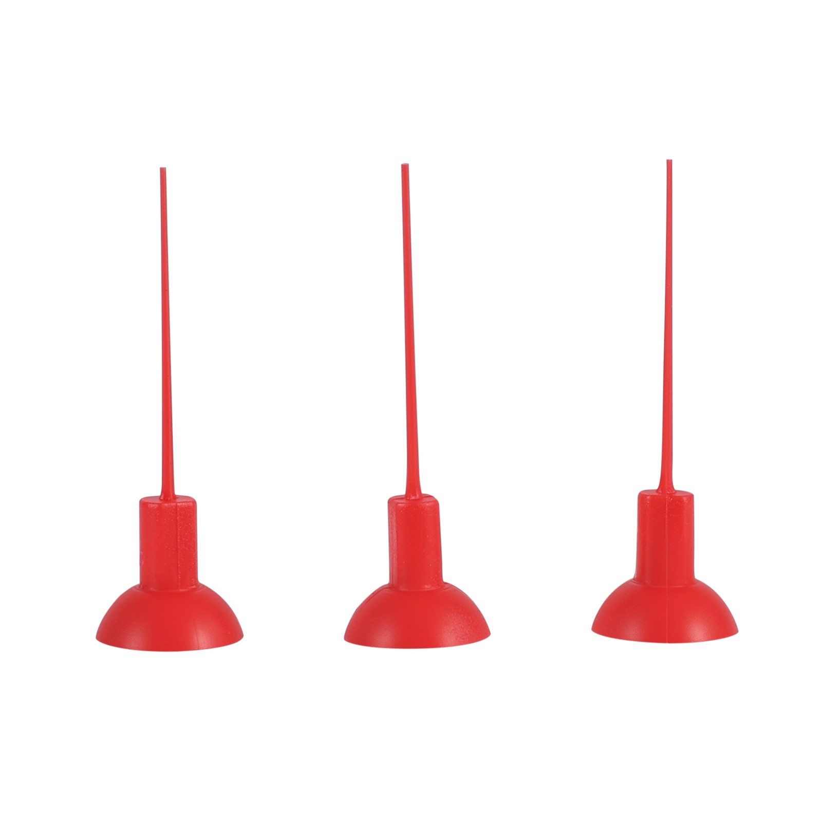 50Pcs Dental Activator Tips Ultra Sonic Activator Irrigator Needle Tip MediumRed