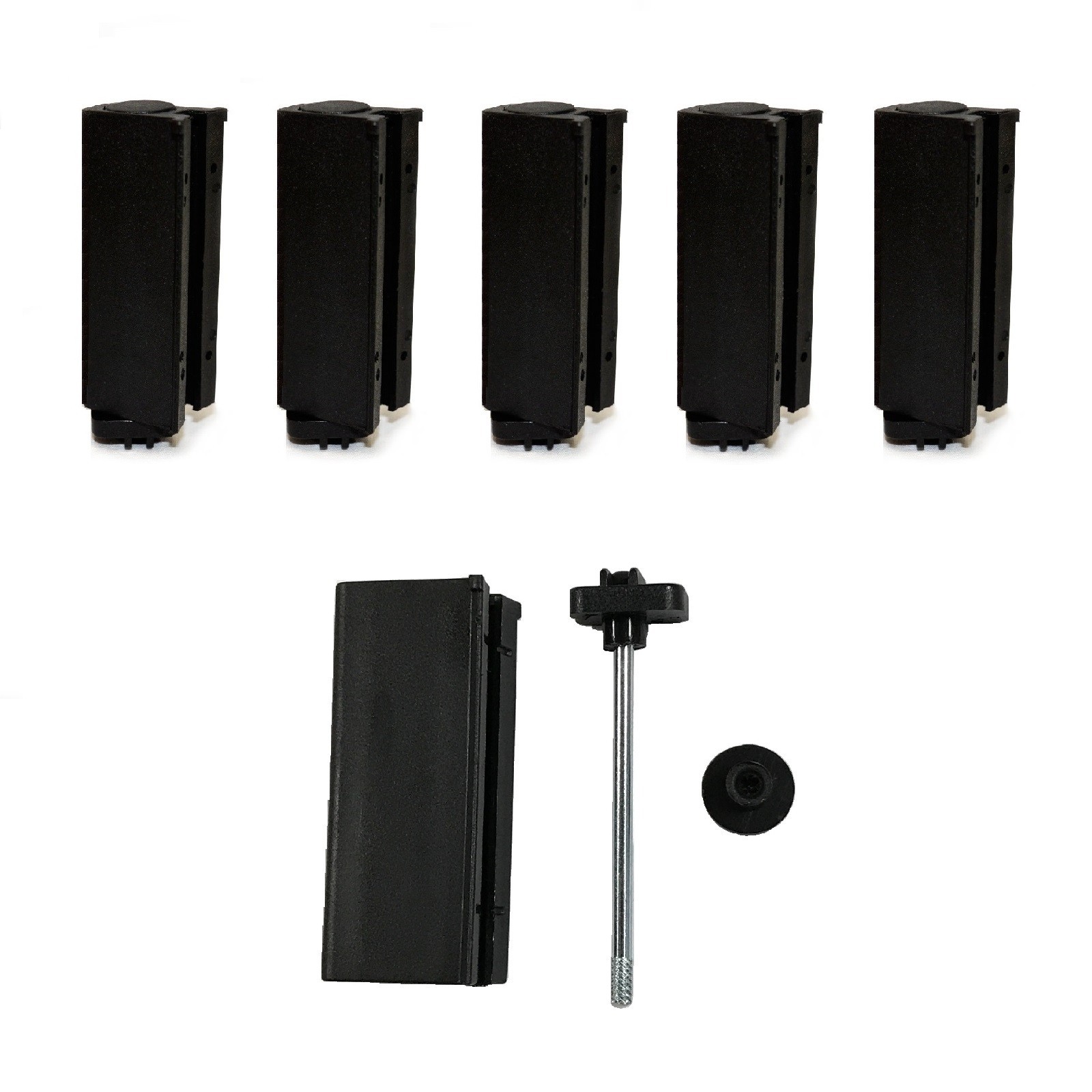 VIP Crowd Control, Retractable Belt Stanchion Replacement Belt Ends (5x)