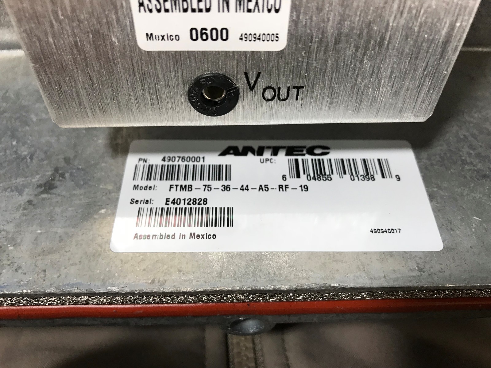 ANTEC FTMB-75-36-44-A5-RF- 19 HOUSING