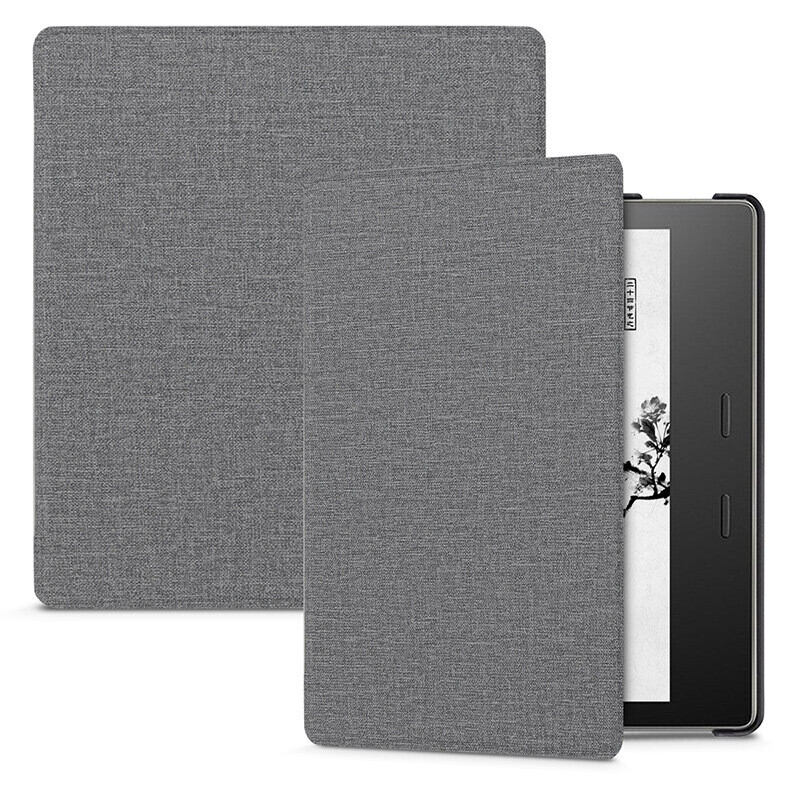 For Amazon Kindle Oasis 10th Gen 2019/9th Gen 2017 Leather Smart Case Flip Cover