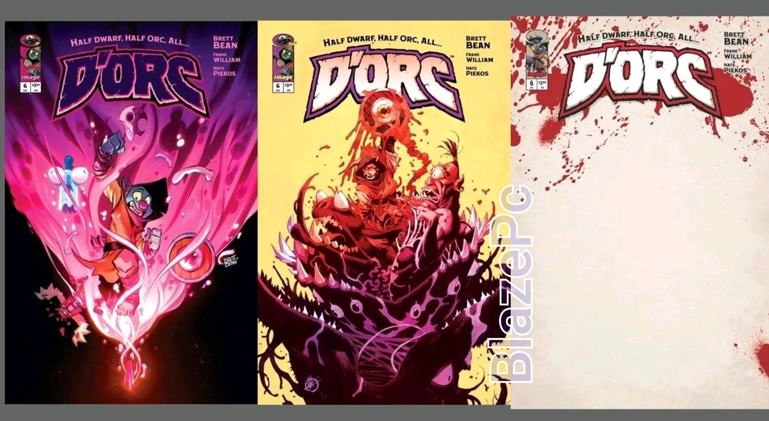 Dorc #6 Cover A B E Variant Set Options Image Comics 2026 NM