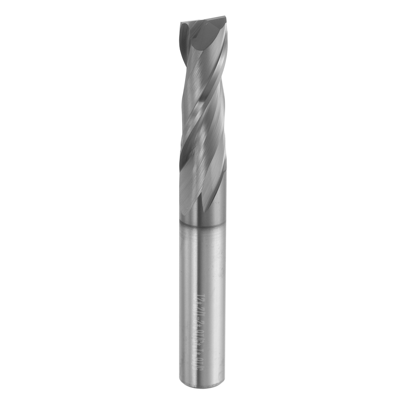 Spiral Router Bit 5/16"x5/16"x1"x2-1/2" AITiN Coat 2 Flute 30 Degree Helix