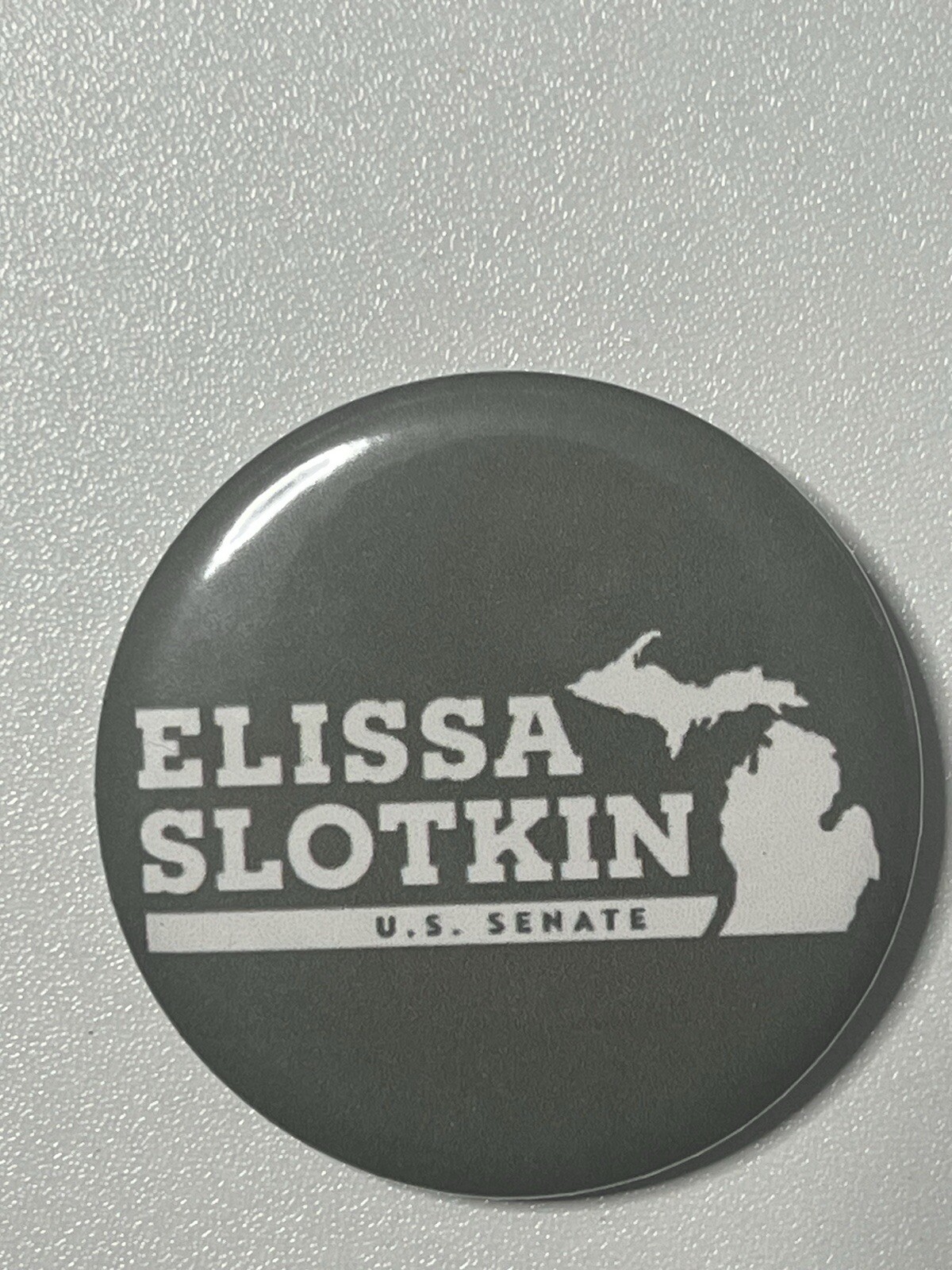 Elissa Slotkin For Senate Button. 2.25in