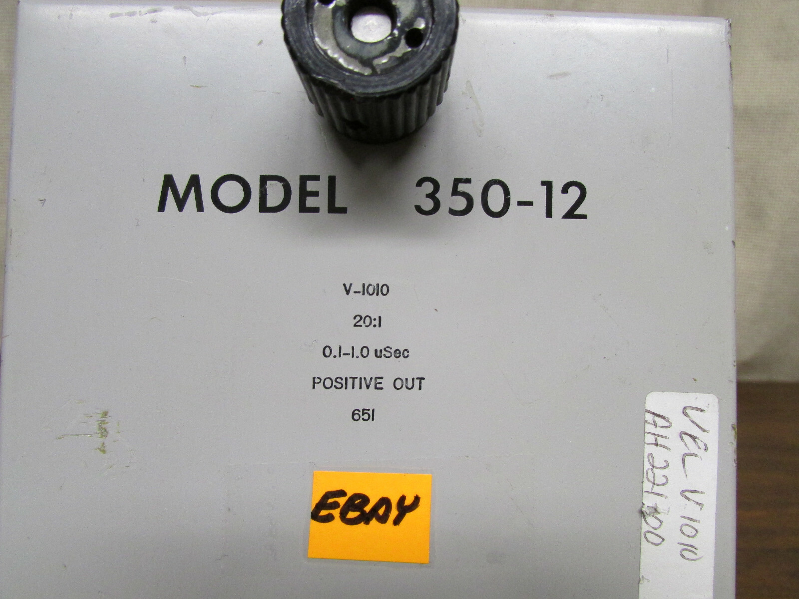 Velonex 350-12 V-1010 Pulse Generator Plug-In Module 20:1 Unit