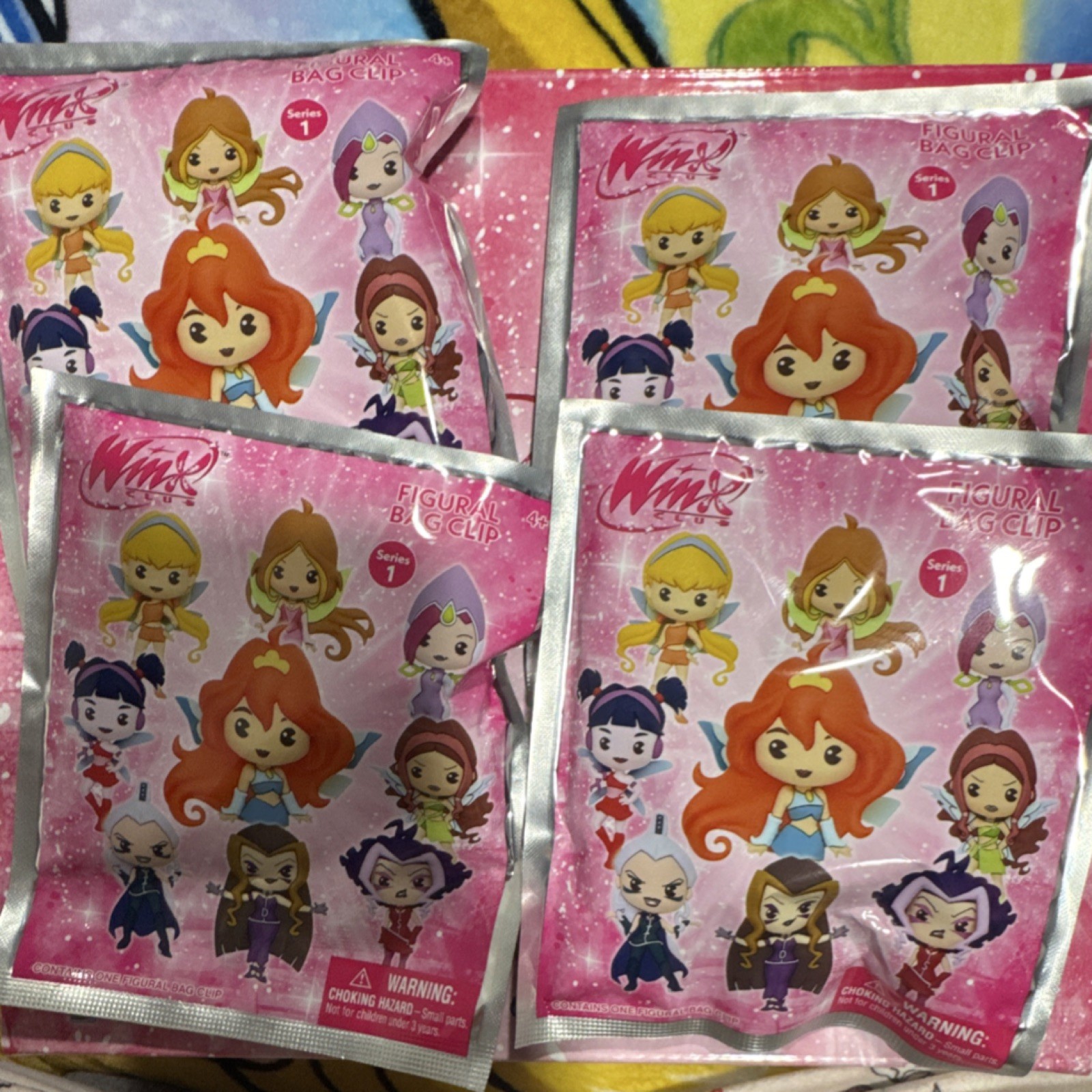 Winx Club Figural Bag Clip Keychains Series 1