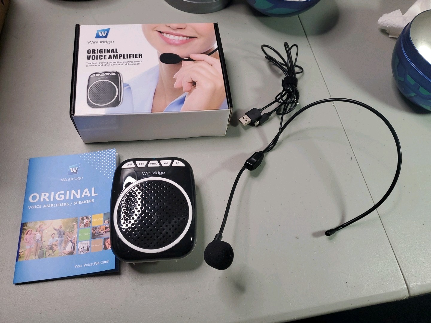 *Guarantee* WinBridge WB001 Portable Voice Amplifier Headset Microphone