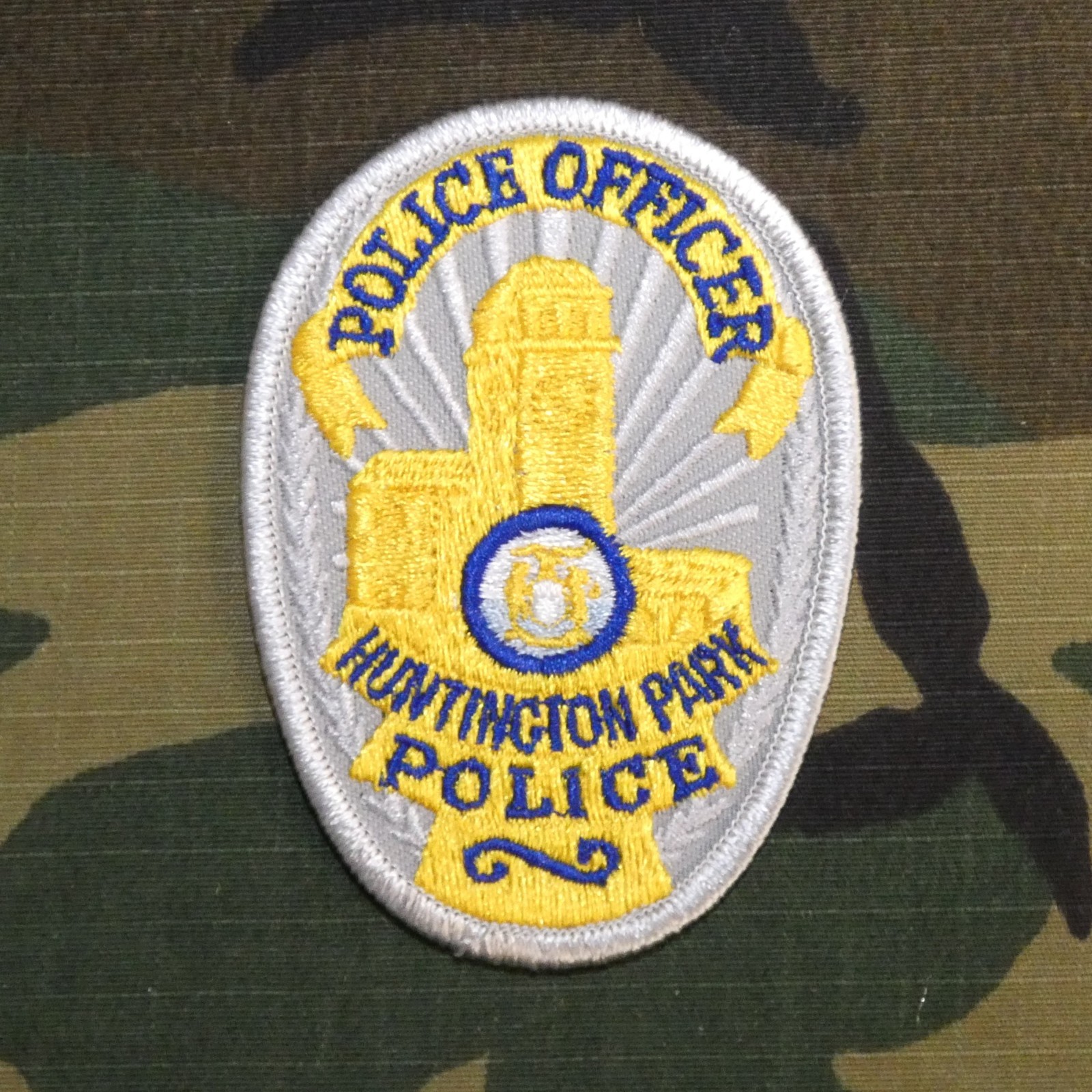 Vintage City of Huntington Park Police Officer Chest Patch (CA)