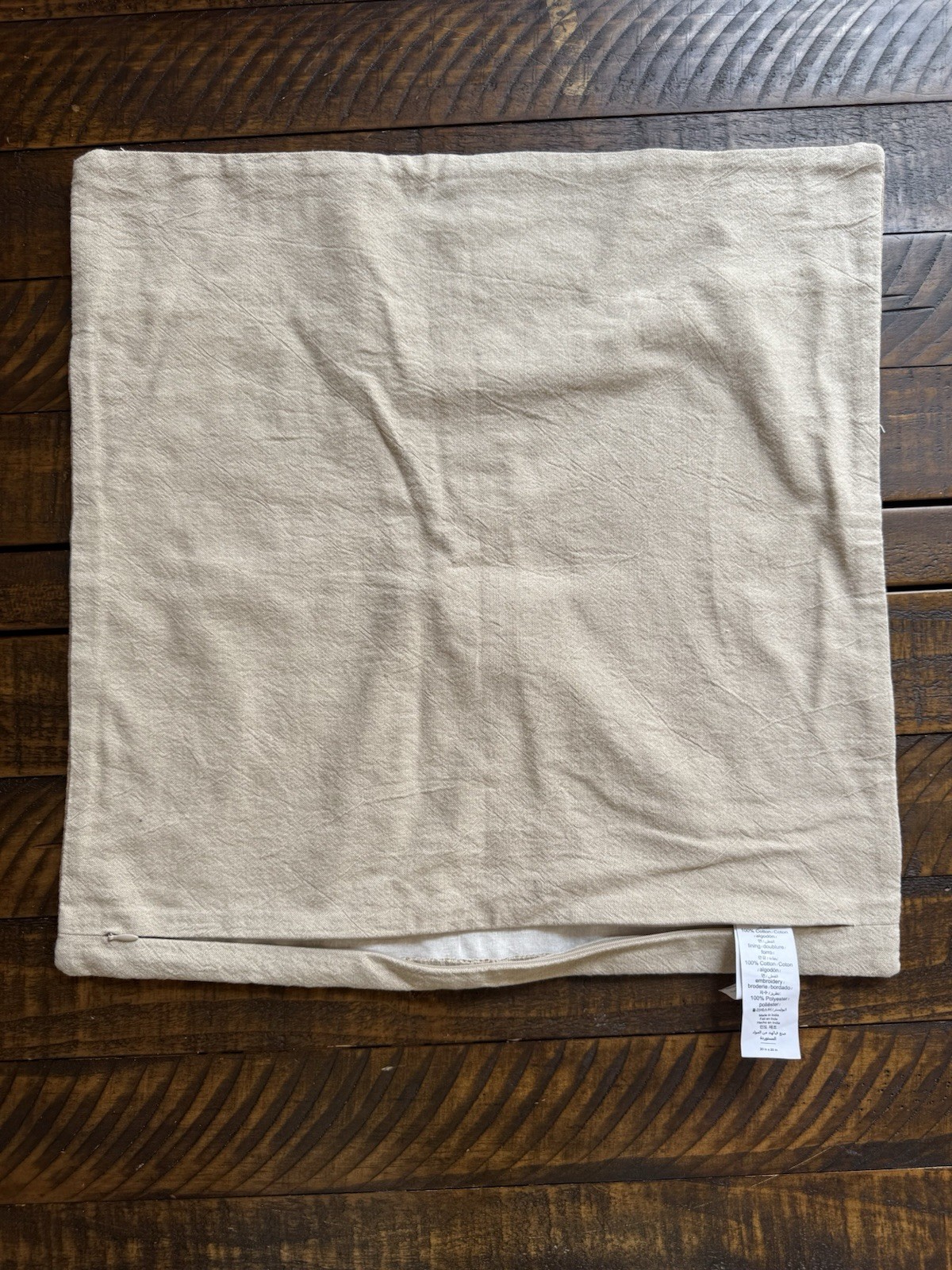 Pottery Barn Gillian Embroidered Pillow, 20x20 in, Blush New!