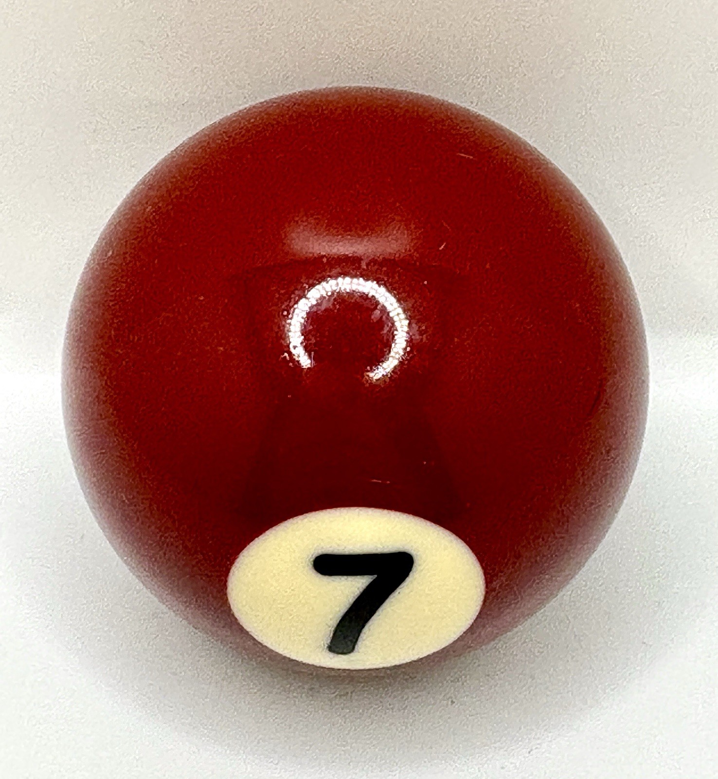Replacement Standard 2.25” Billiard Pool Ball Number 7 Red