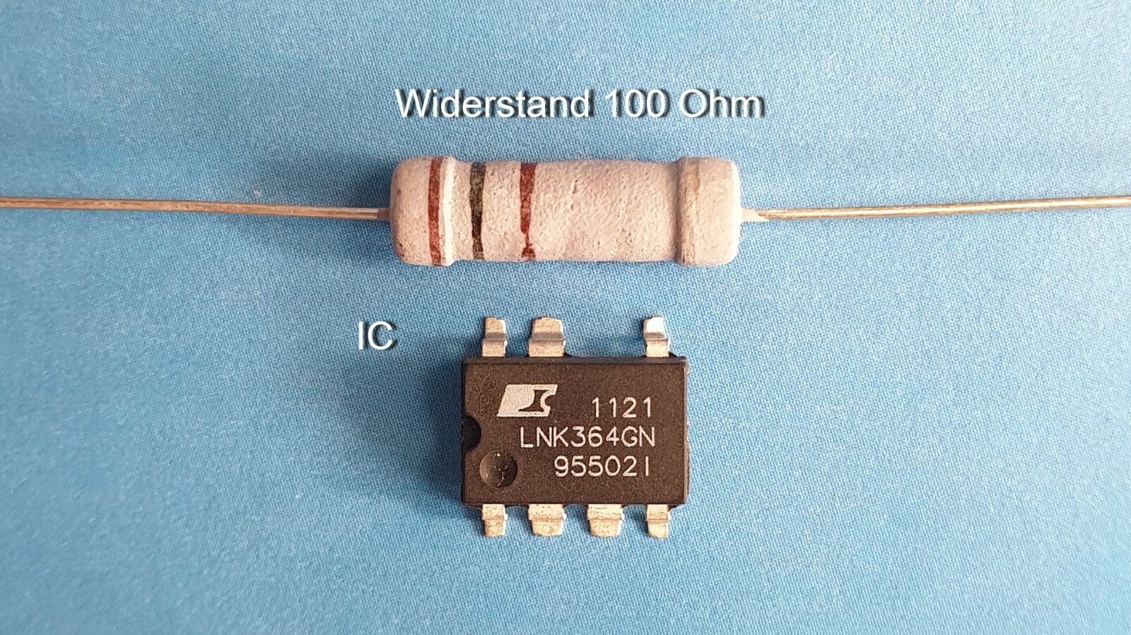 LNK364GN Plus Resistor 100 Ohm Resistor 3 Watts, for AEG, Whirlpool...