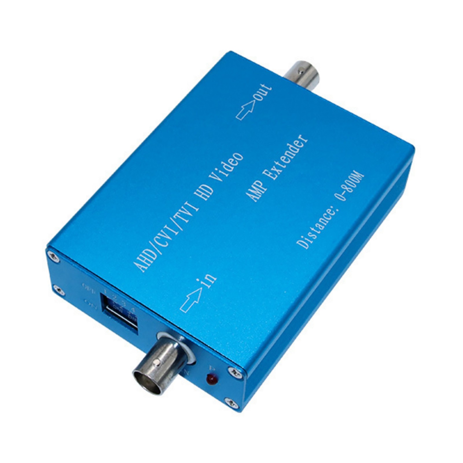 1pc Coaxial Cable AHD/TVI/CVI/CVBS 1080P Video Amplifier Extends for CCTV System