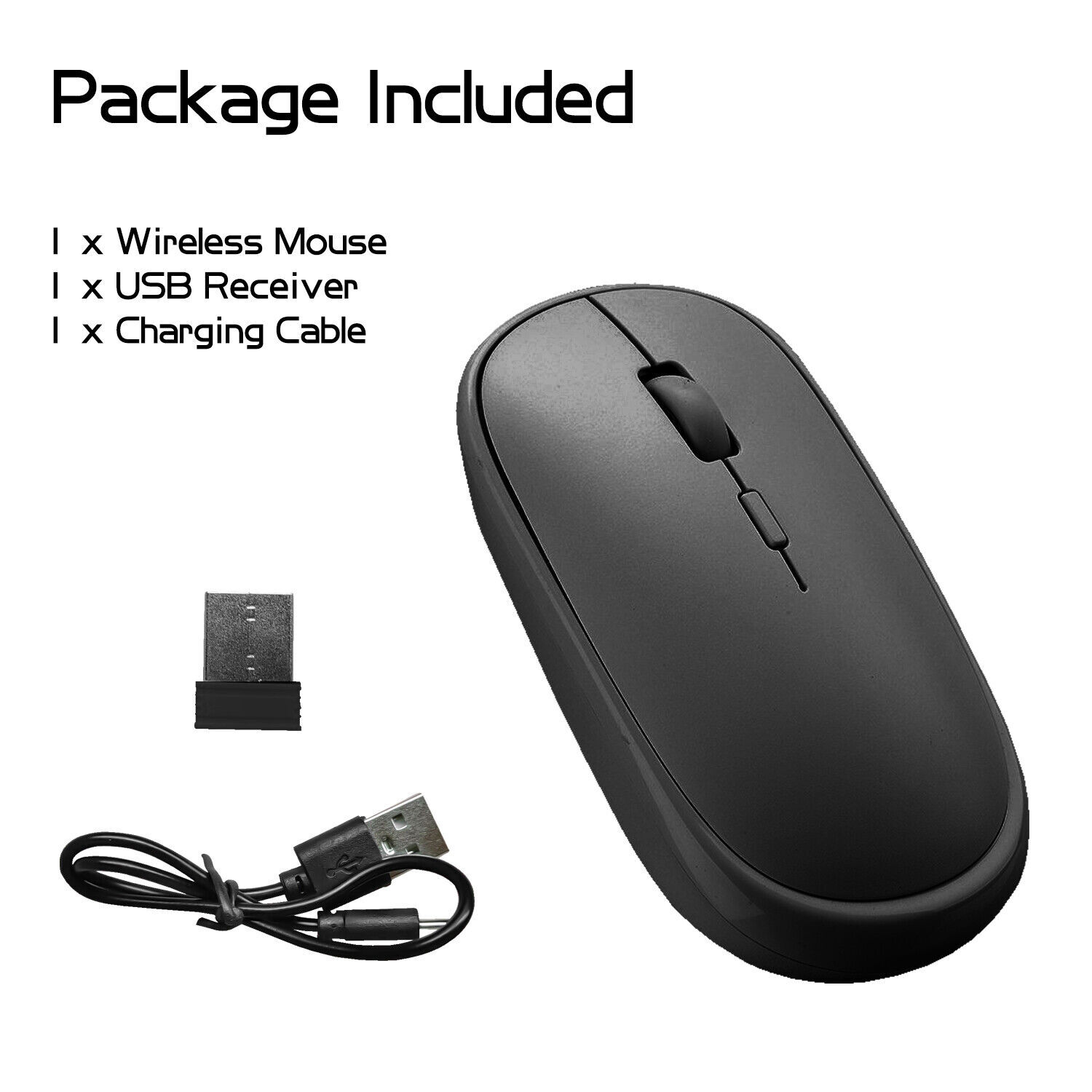 Wireless Bluetooth Keyboard and Mouse Waterproof For Apple iPad Mac PC Computer