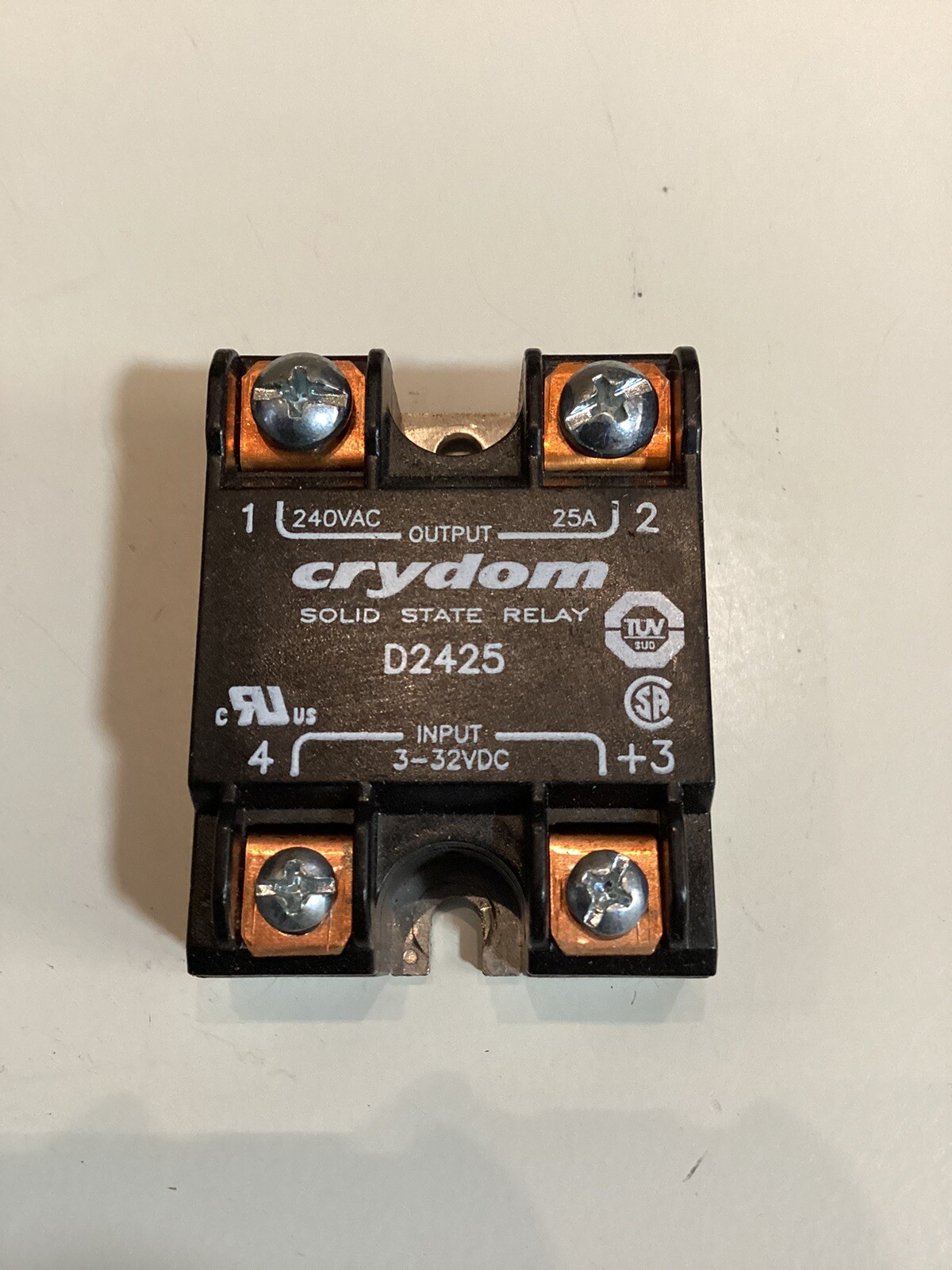 3 Crydom D2425 Solid-State Relay