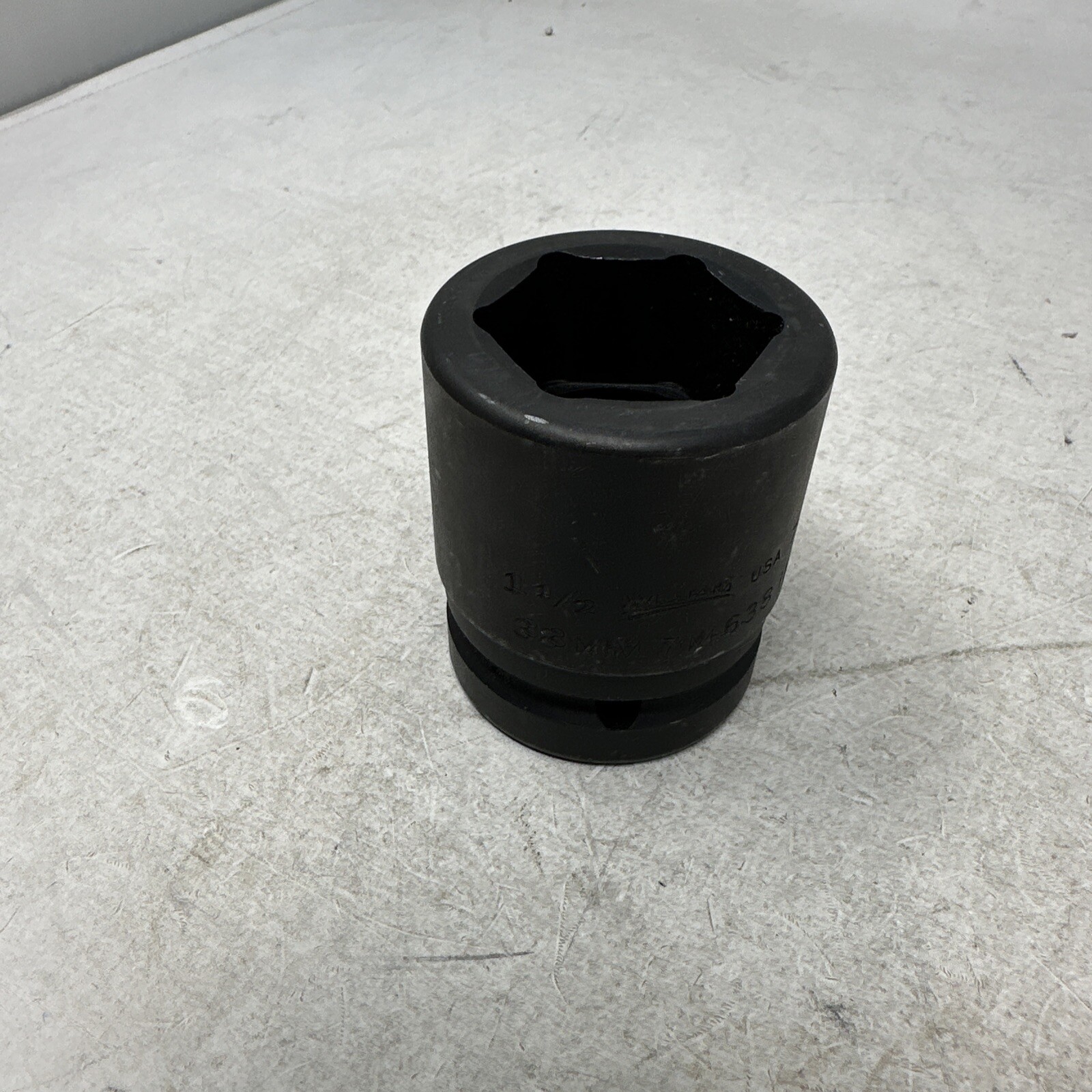 Williams 7M-638 1 inch Drive Impact Socket, 6 Point, 38mm