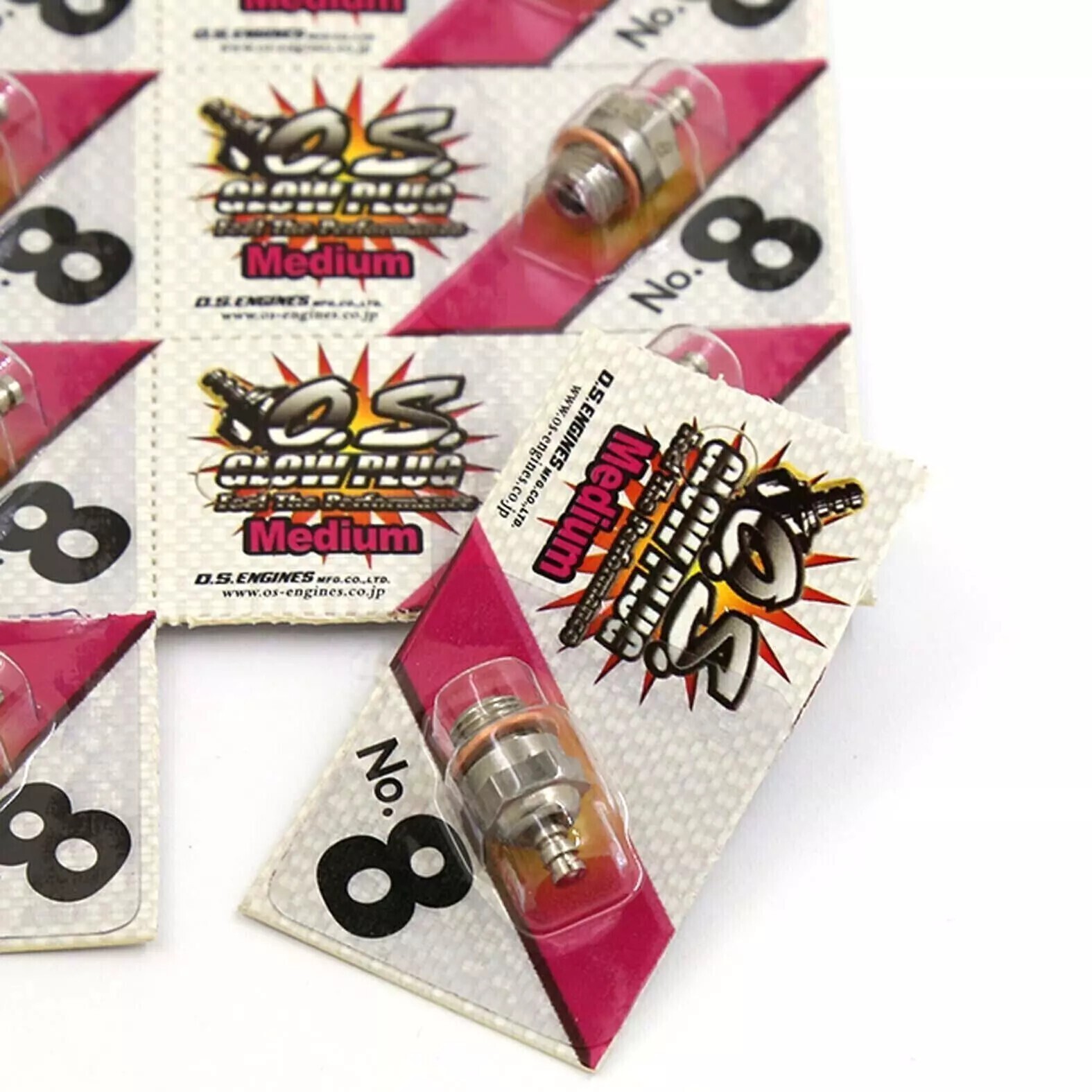 OS O.S. NO8 No.8 #8 Glow Plug 6 Pcs