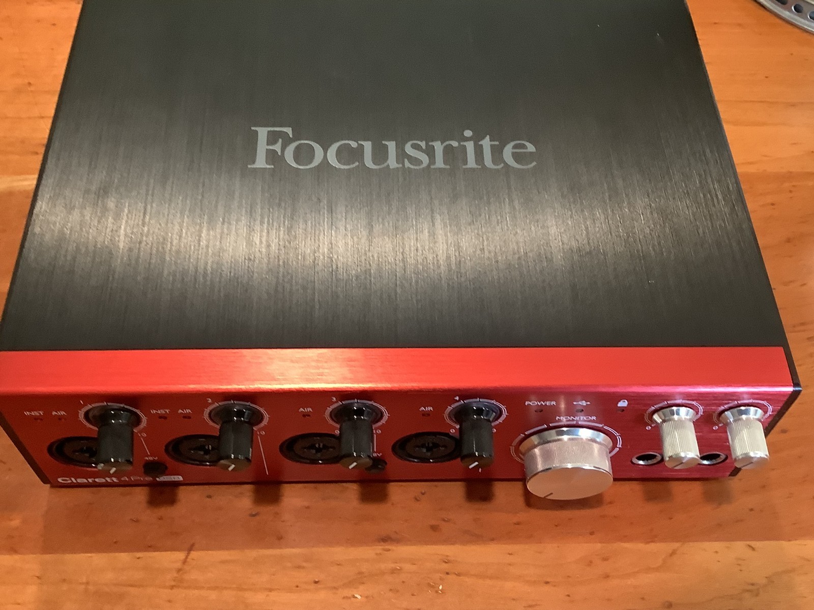 Focusrite Clarett+ 4Pre 8 Channels USB Audio Interface - AMS-CLARETT-PLUS-4PRE