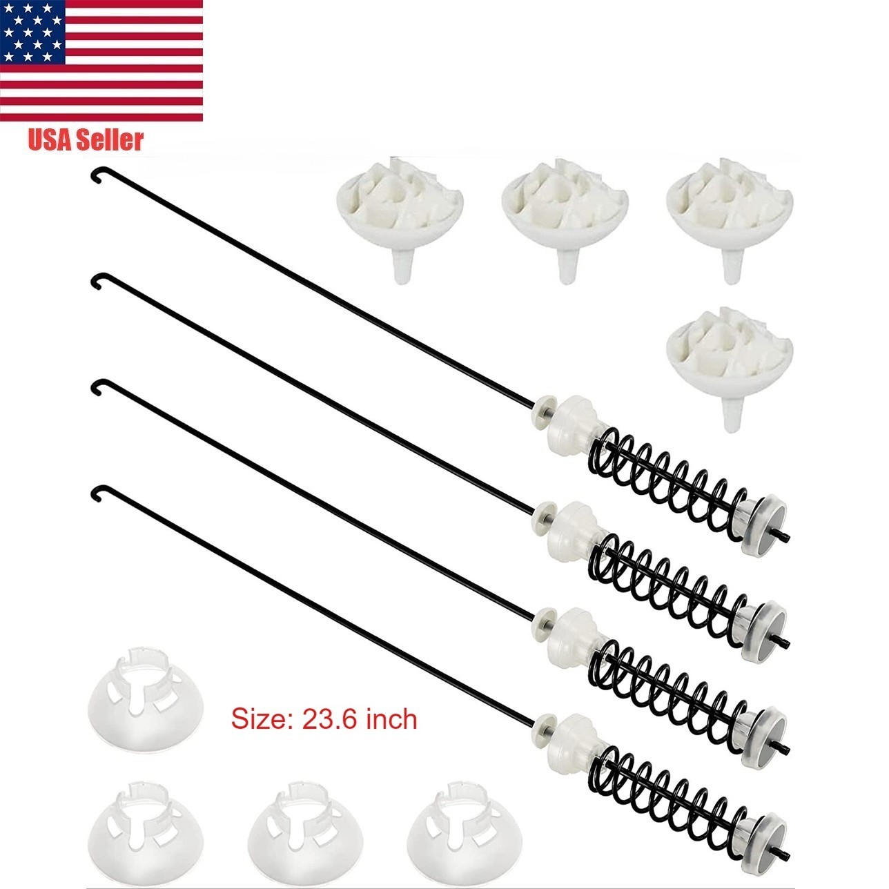 Suspension Rod Kit For Amana washer NTW4600YQ0 NTW4600YQ1 NTW4630YQ0