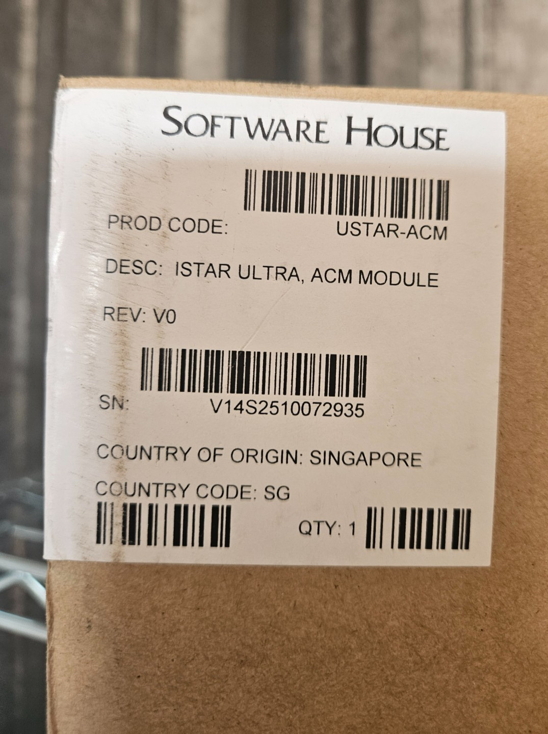 Software House USTAR-ACM- iSTAR Ultra 8-Reader Access Control Module