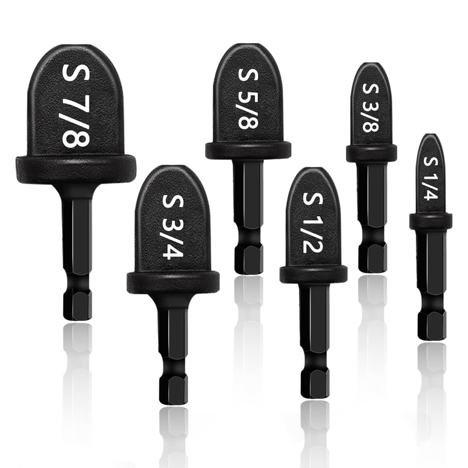 6x Herramienta de estampado de expansor de tubo de cobre para aire acondicionado