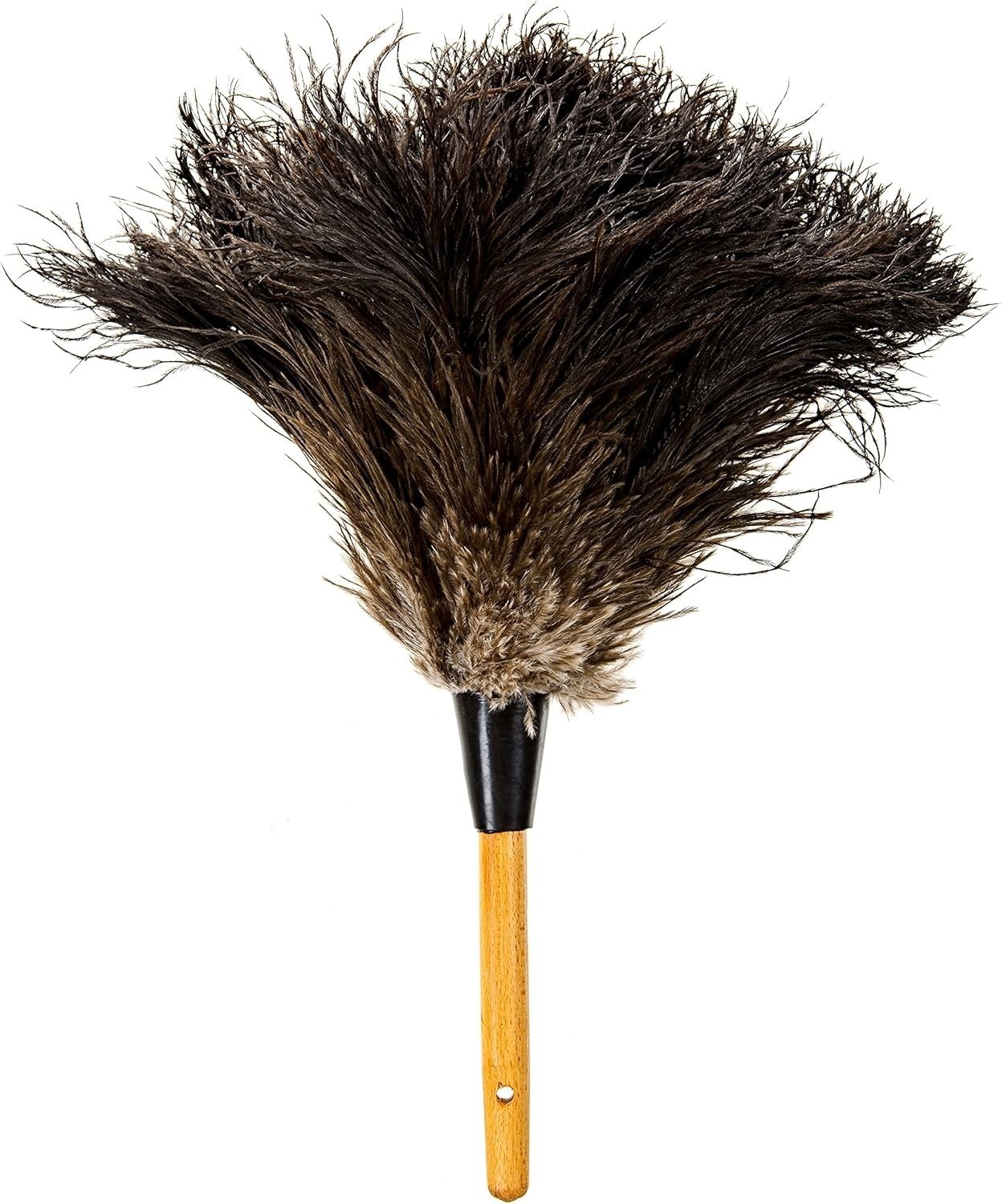 Dusters Killer 14" Ostrich Feather Duster Black Mini Duster