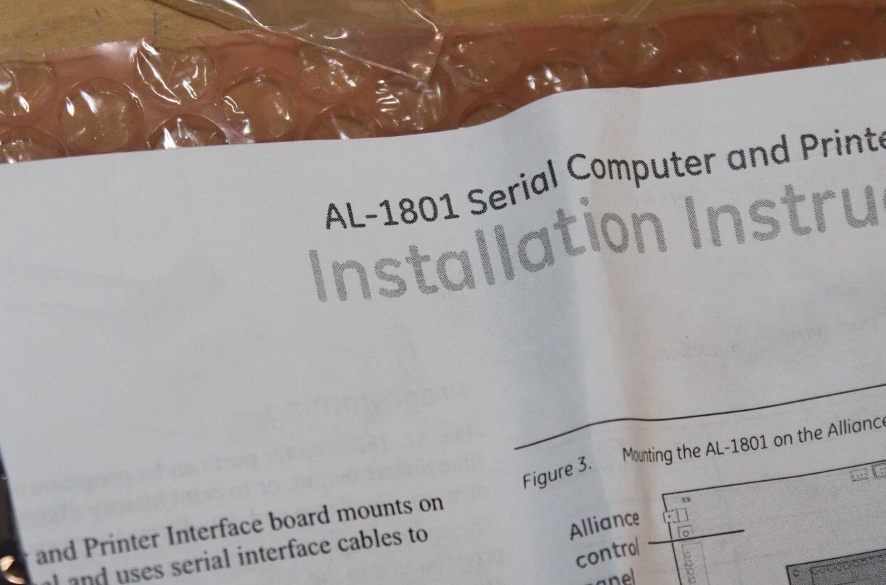 GE ALLIANCE AL-1801 Serial Computer and Printer Interface ~ NEW ~ k