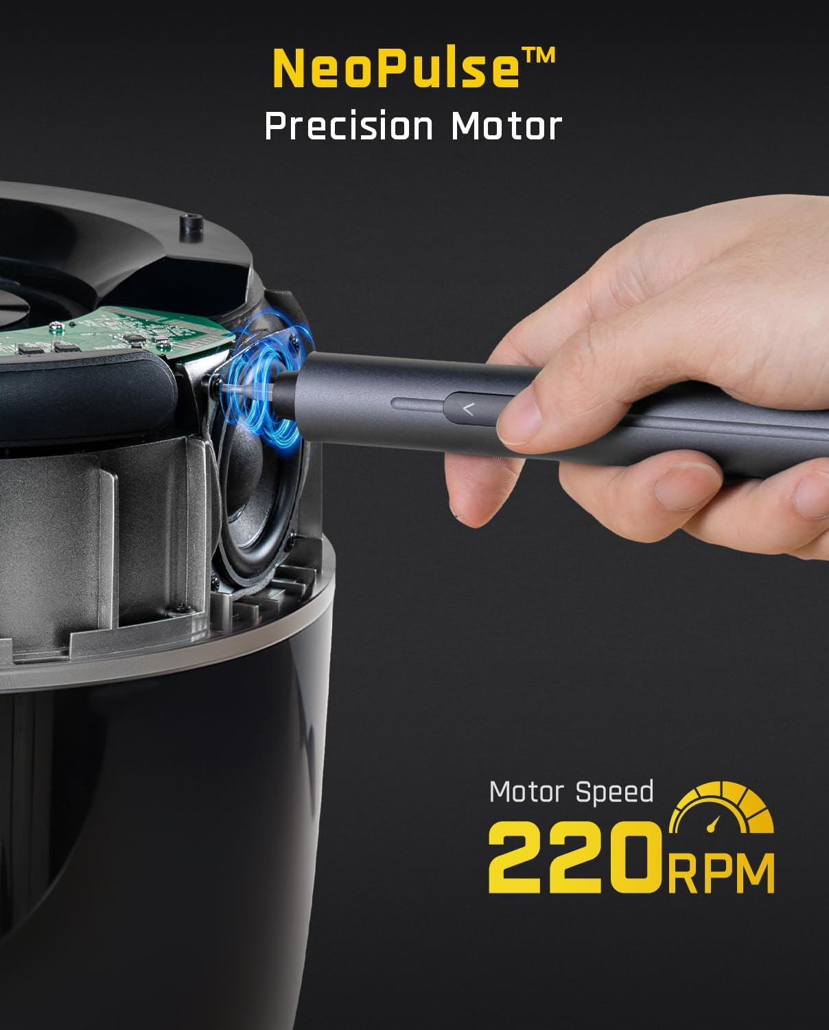 Fanttik E2 Max Mini Cordless Electric Screwdriver with 50 Magnetic Bits