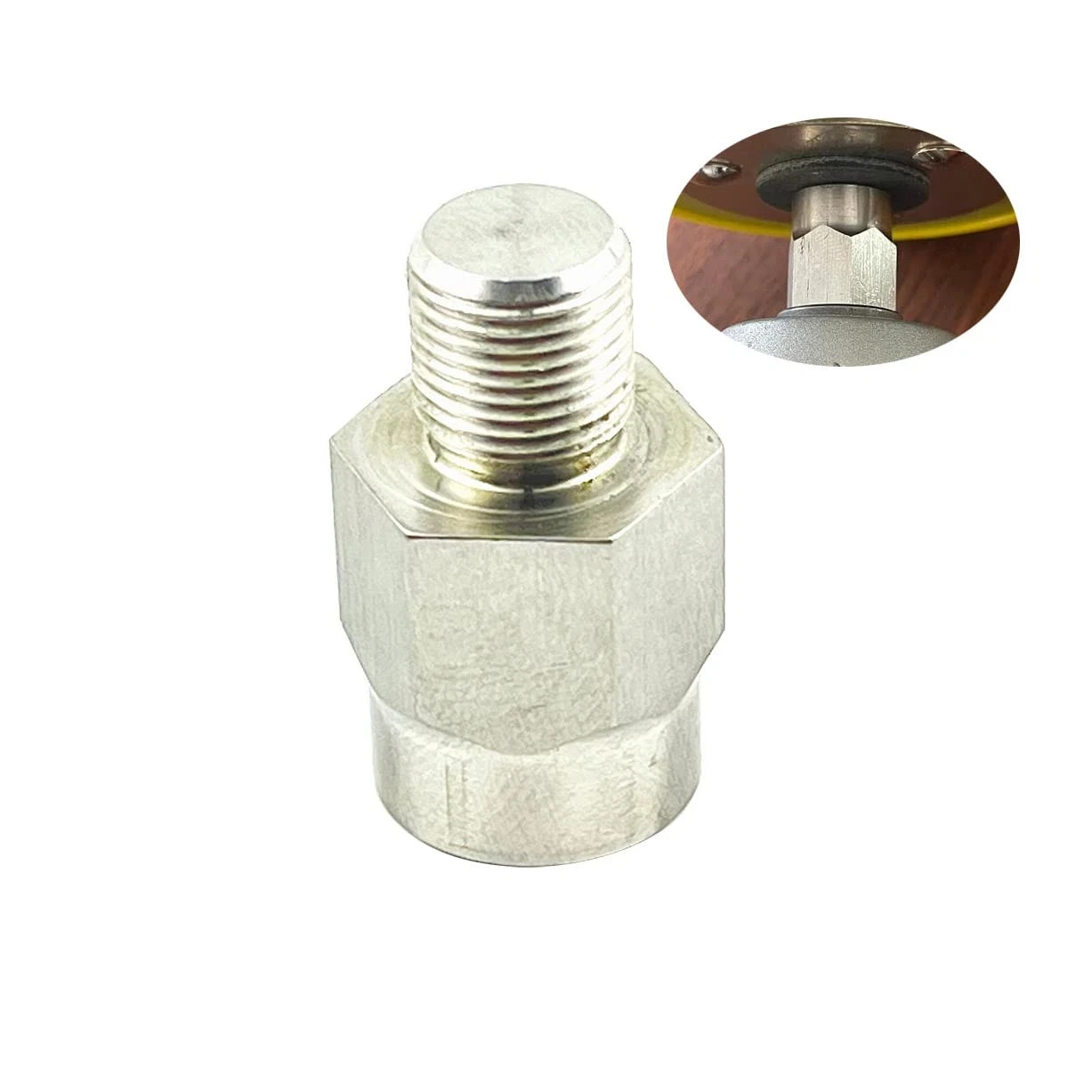 5/16-24 Threaded Adapter for Milwaukee M12 Polisher Sander Manufactured from ...