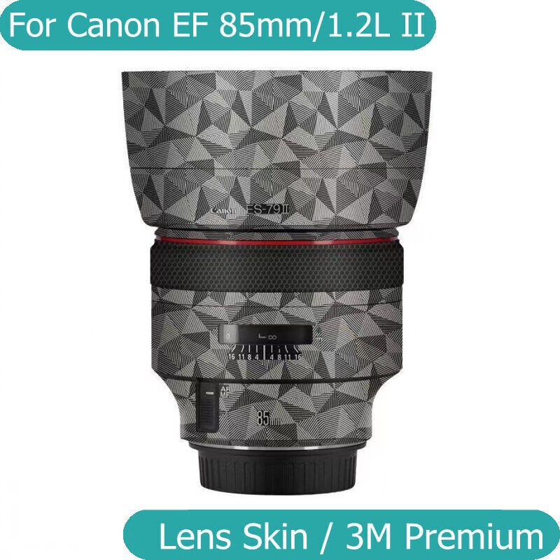 For  EF 85mm F1.2 L II USM Decal Skin Vinyl Wrap Film Lens Sticker EF85 II